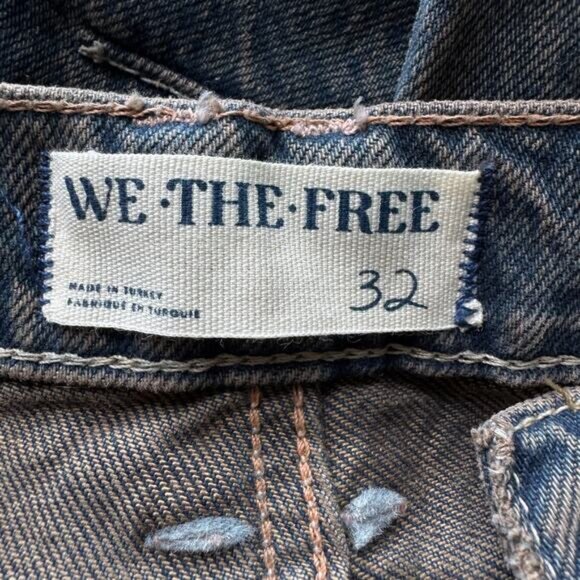 NWT WE THE FREE Good Luck Mid Rise Barrel Jeans - Picture 7 of 11